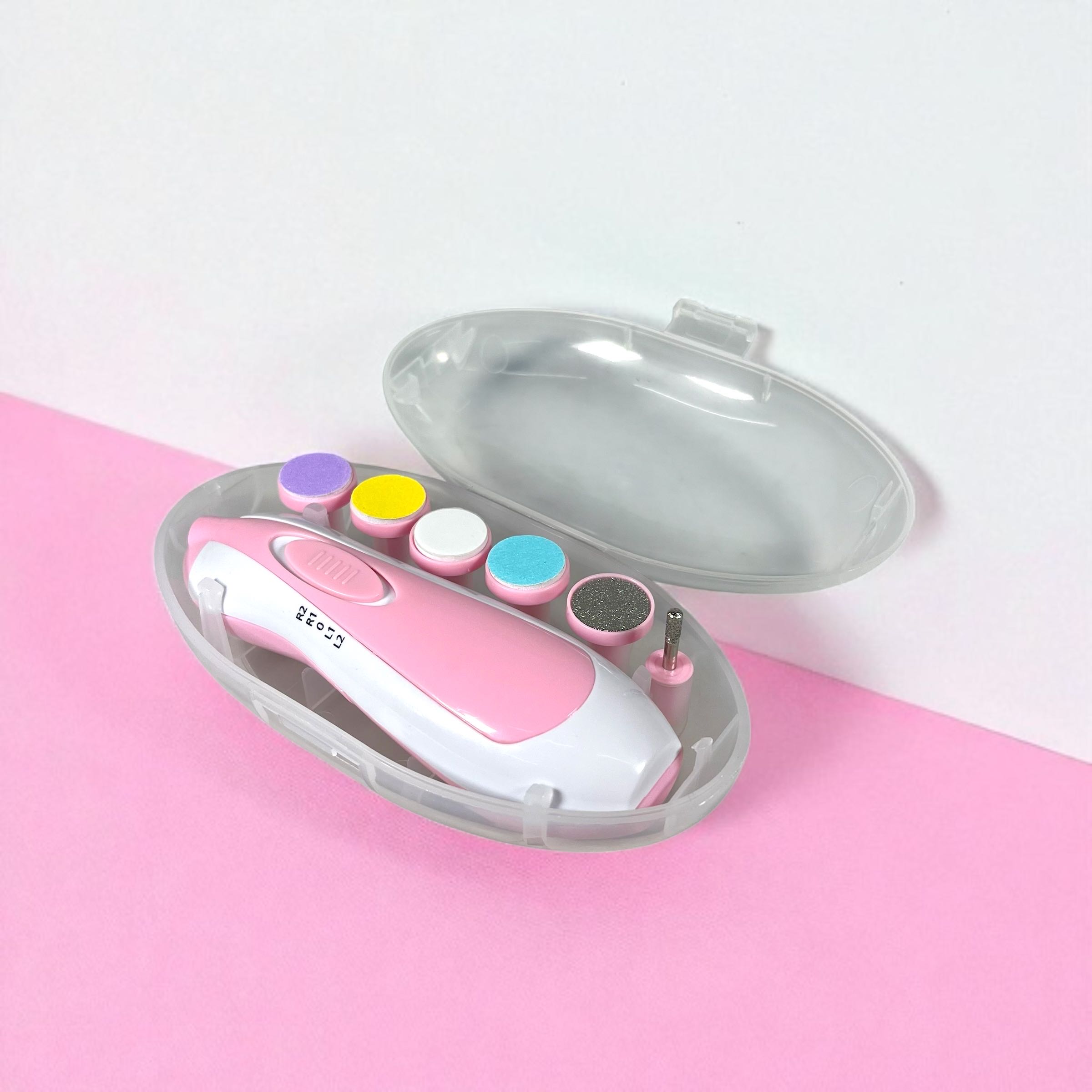 Gambar produk Alat Potong Kuku Bayi Electric Baby Nail Trimmer - TD-288