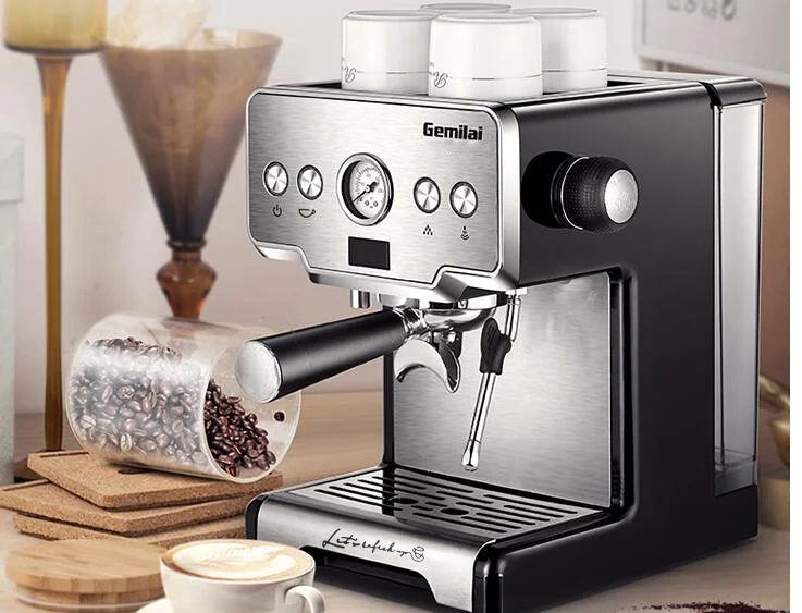 Gambar produk Gemilai Mesin Kopi Espresso Coffee Maker Frothing 15 Bar 1450W 1.7L - G3605