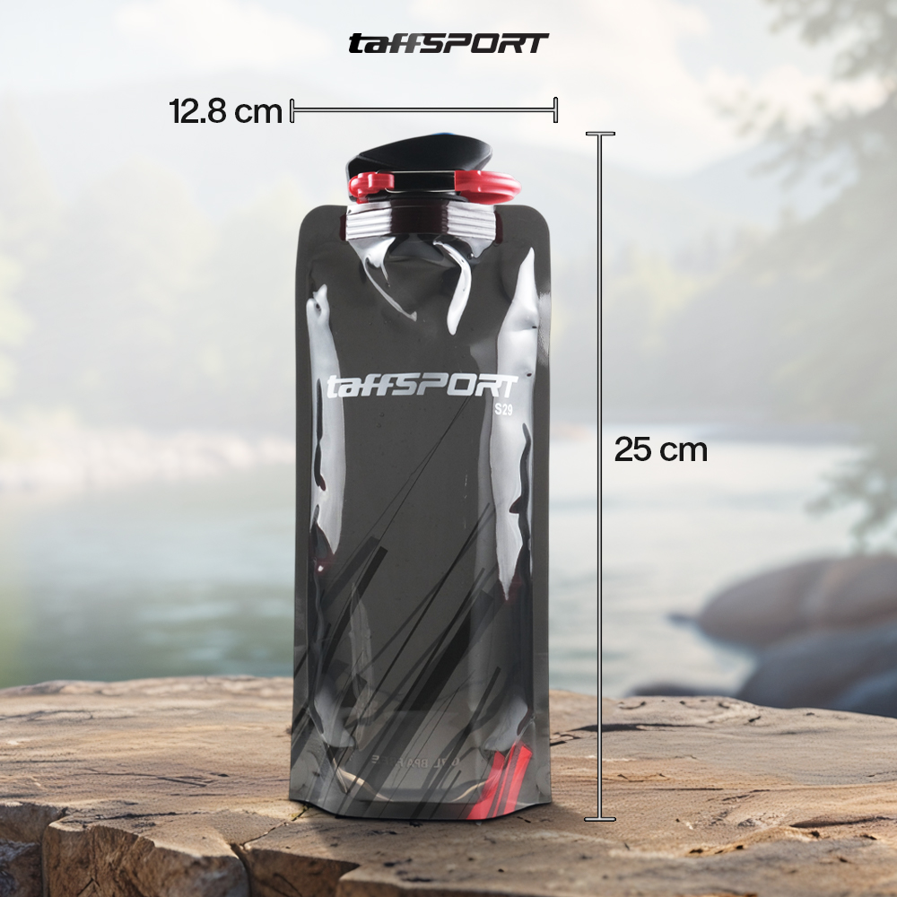 Gambar produk TaffSPORT Botol Minum Lipat Camping Hiking Drinking Bottle 700ml - S29