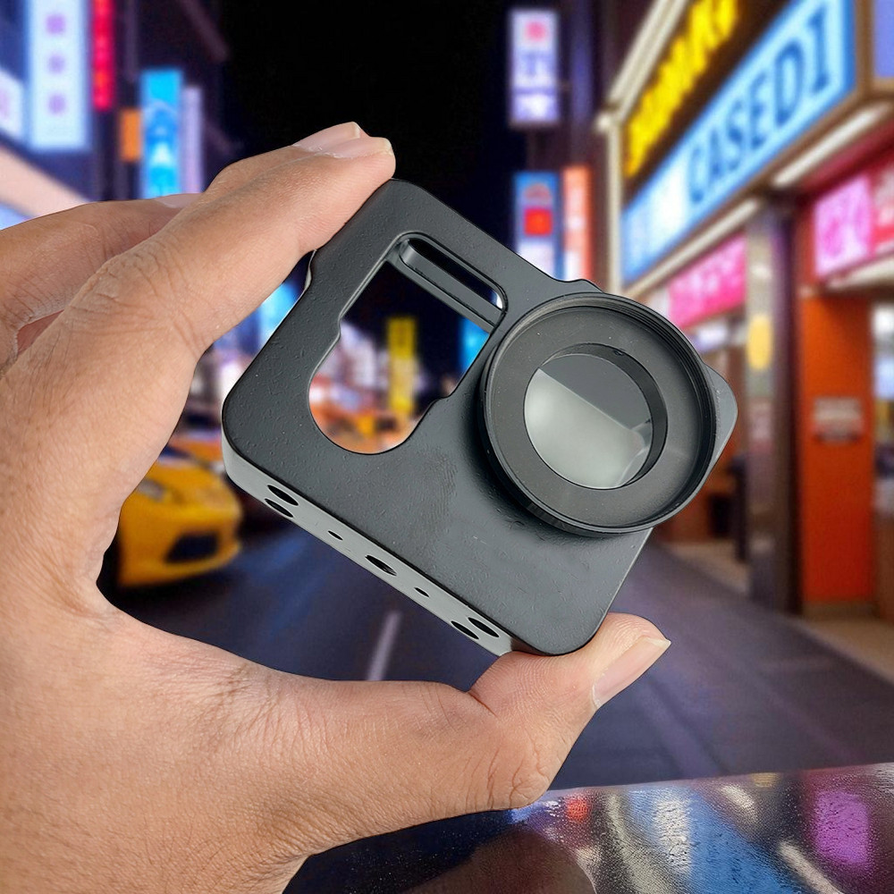 Gambar produk Protective Case for GoPro Hero 4 Aluminium with Lens Cover - XT206
