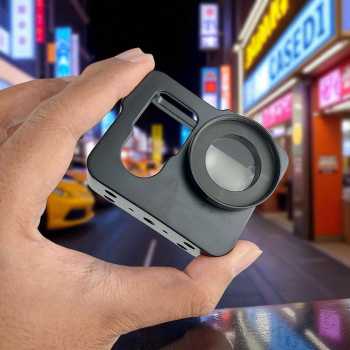 Gambar produk Protective Case for GoPro Hero 4 Aluminium with Lens Cover - XT206