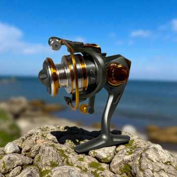 Gambar produk HaiChao Reel Pancing Spinning Fishing Reel Kumparan 12BB 5.2:1 - TH-500
