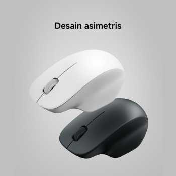 Gambar produk Xiaomi Mouse Wireless Nirkabel Silent 2.4GHz 1200DPI - XMWXSB04YM