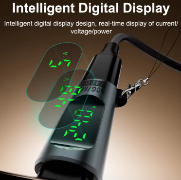Gambar produk JOYO OTG Adapter Converter Type C Female to Male Digital Display 240W - F62C