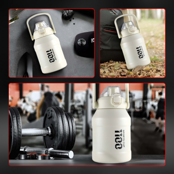 Gambar produk NARMEI Botol Minum Termos Air Panas Dingin Stainless Steel 316 1.1L - DDH316