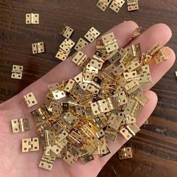 Gambar produk KitTraderEngsel Pintu Lemari Kabinet Door Hinge 4 Hole 10x8mm 10 PCS - KT581