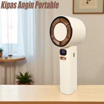 BSIDE Kipas Angin Portable Turbo 120 Speed Level LED Display 2000mAh - M6