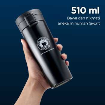 Gambar produk ANY Botol Minum Termos Coffee Tea Tumbler Bottle Stainless Steel 510ml - AN5