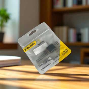 Gambar produk ESSAGER OTG Type C to USB A 3.0 Adapter Converter Fast Charging 5A - ES-OTG17