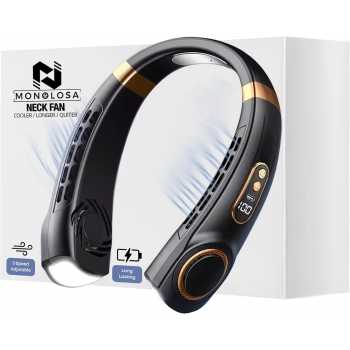 MONOLOSA Kipas Angin Leher Portable 3 Speed Adjustable 1200mAh - F1200