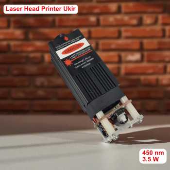 JEEL Laser Head Printer Ukir Engraving Blue Light 450nm 3.5W - J35