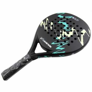 Gambar produk CAMEWIN Raket Padel Teardrop Carbon Glass Fiber 3.8cm Thickness 360g - 4018