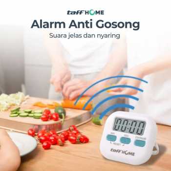 Gambar produk TaffHOME Timer Masak Dapur Magnetic Stopwatch Kitchen Countdown Clock - JS-113