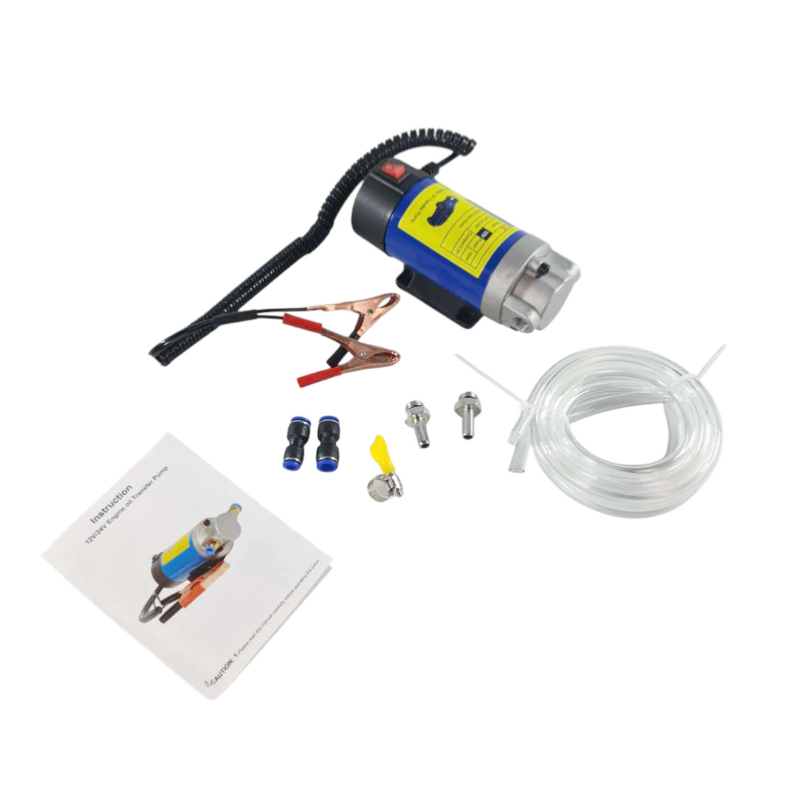 Gambar produk MARITIME Pompa Sedot Oli Elektrik Oil Extractor Pump 12V 100W - CH8019
