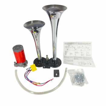 Gambar produk You Lian Klakson Trompet Truk Mobil Dual Air Horn 150dB 24V - JD2912
