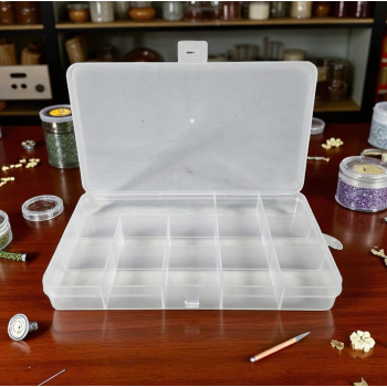 Gambar produk Kotak Penyimpanan Perhiasan Grid Box Multifunction Organizer 13 Slot - J13/J24