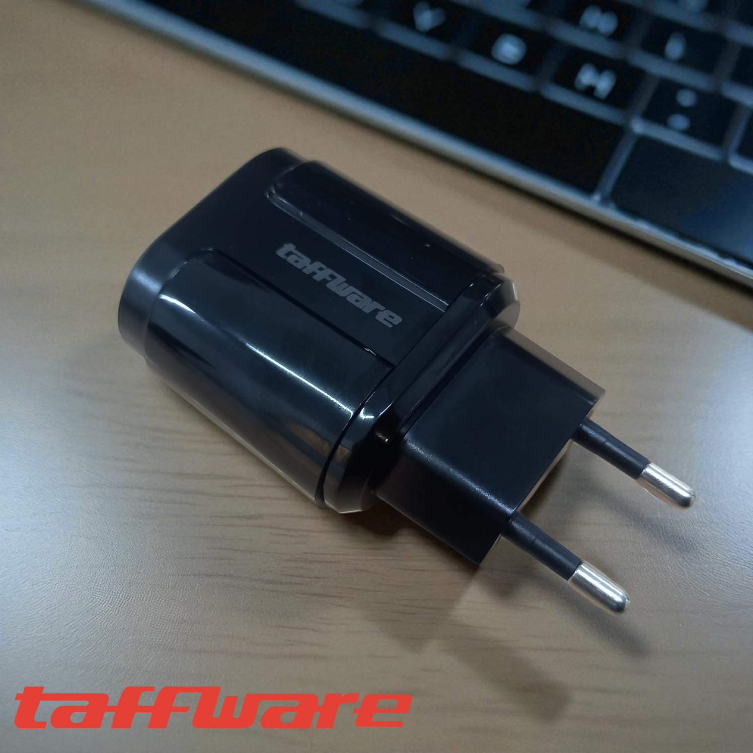 Gambar produk Taffware Charger USB Smartphone Quick Charge QC3.0 3A 18W EU Plug - TE-007