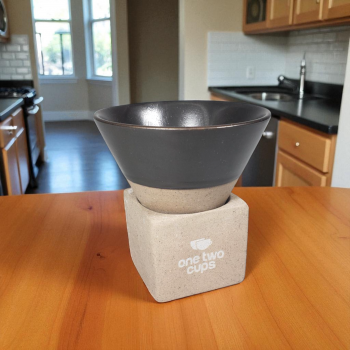 Gambar produk One Two Cups Gelas Keramik Kopi Teh Japanese Cone Shape Cup 100ml - PDQ001