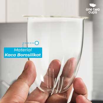 Gambar produk One Two Cups Saringan Teh Filter Pengganti untuk Teko Teh Kaca - K77 Old Model