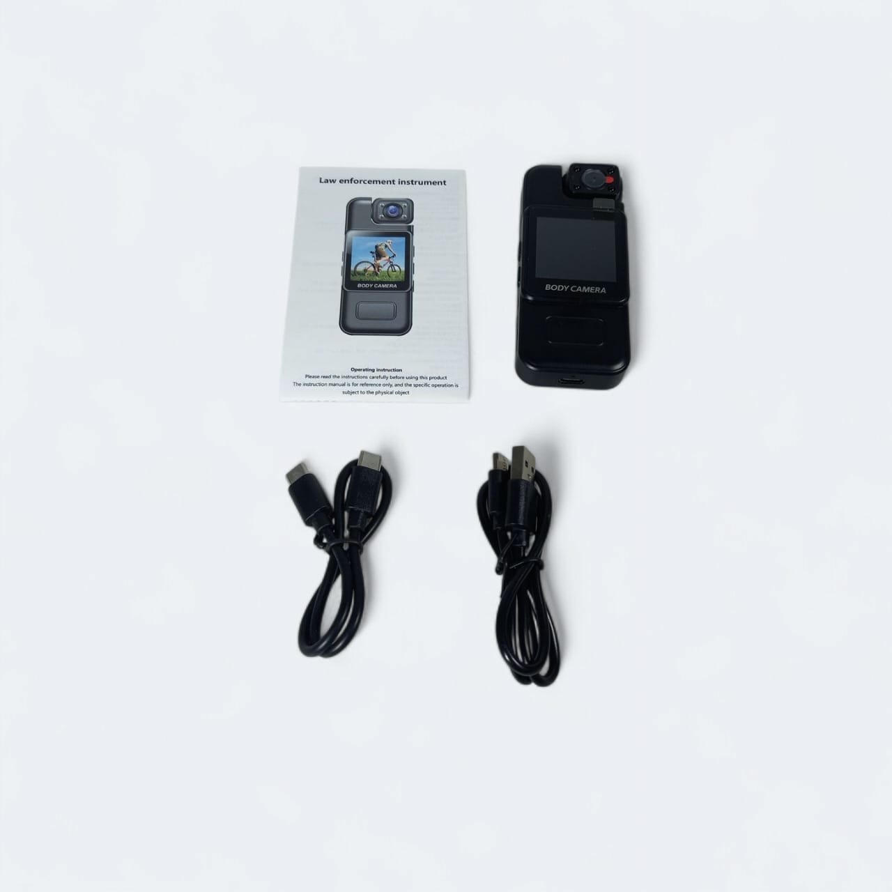 Gambar produk EDUPEE Body Cam Mini Camera Full HD 4K 2MP Rotating Lens 600mAh - ZC-M11