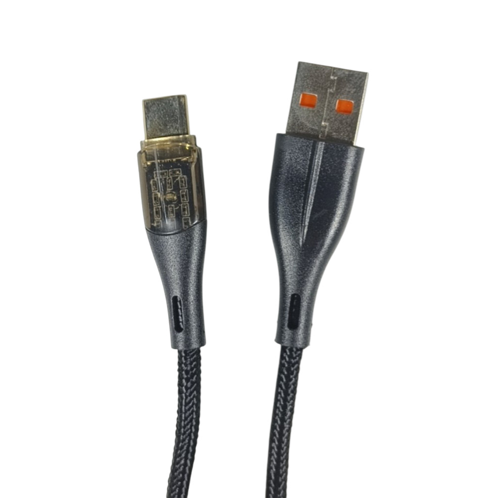Gambar produk USJ Kabel Charger USB ke Type C Fast Charging 100W 1.5M - 574