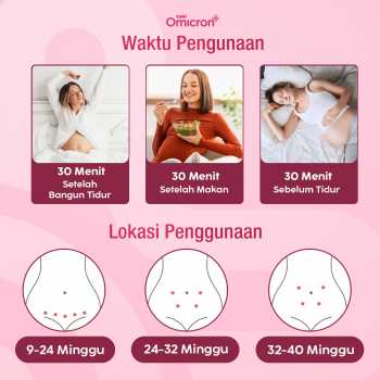 Gambar produk TaffOmicron Alat Deteksi Jantung Janin Fetal Doppler Heartrate Monitor - FH-A01