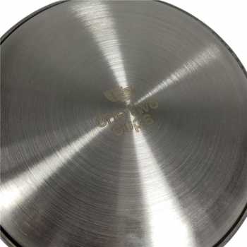 Gambar produk One Two Cups Piring Makan Stainless Steel Sultan Plate European Style 14cm - SN017