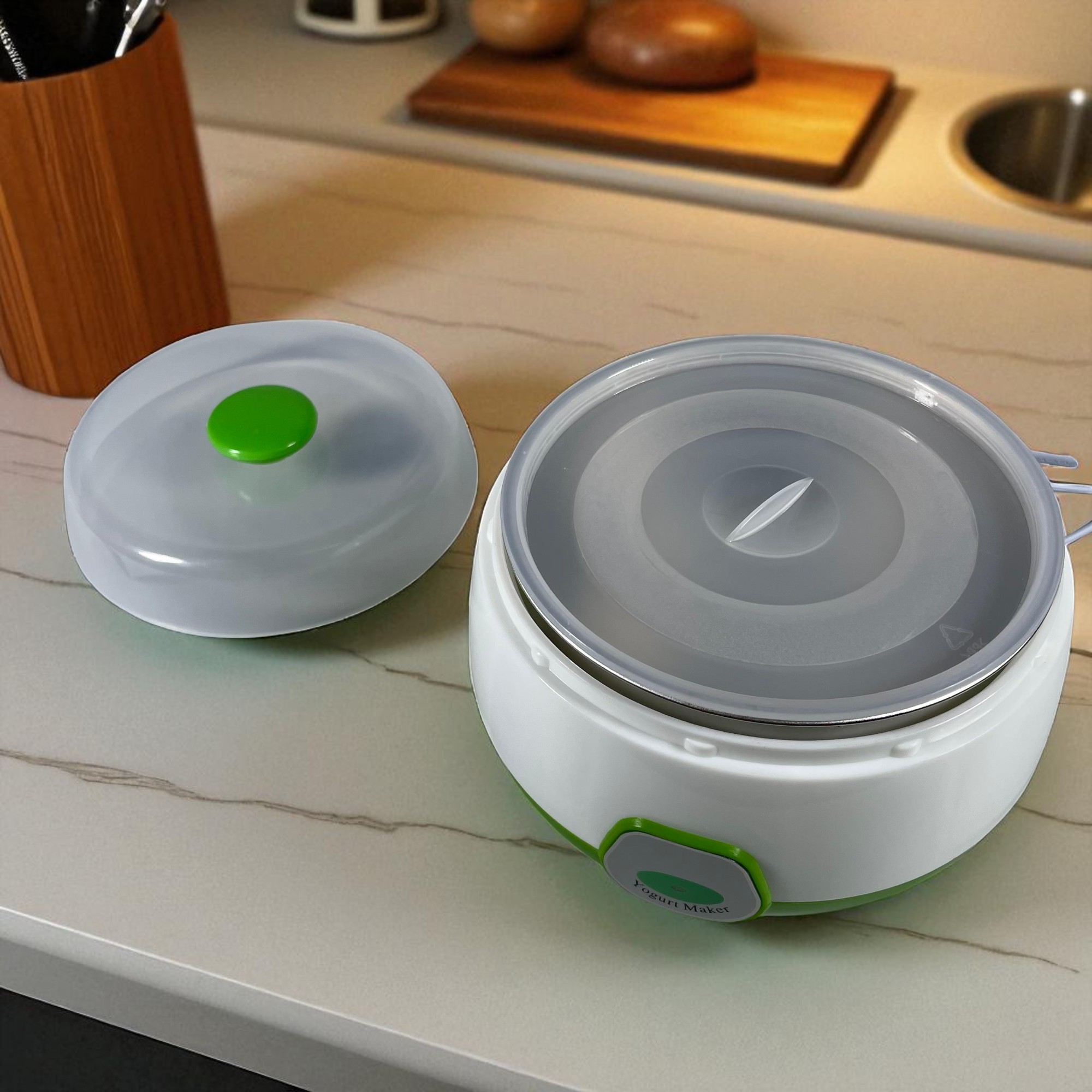 Gambar produk TaffHOME Mesin Pembuat Yogurt Maker Electric Portable 1L 15W - PA-12D
