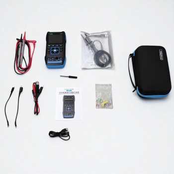 Gambar produk FNIRSI Digital Oscilloscope 3in1 Multimeter Signal Generator 2 Channel - 2C53T