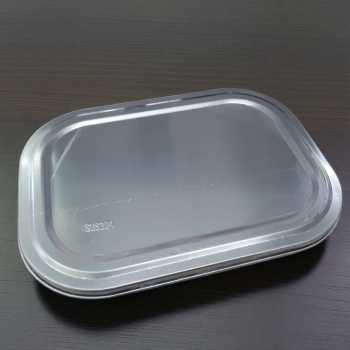 Gambar produk WIMPY Piring Makan Stainless Steel Tray Fast Food 4 Grid - W-005