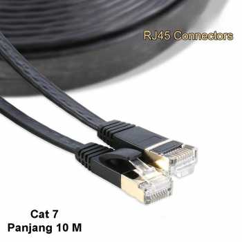 Kabel Ethernet Flat LAN Network RJ45 Cat7 10M - NW107