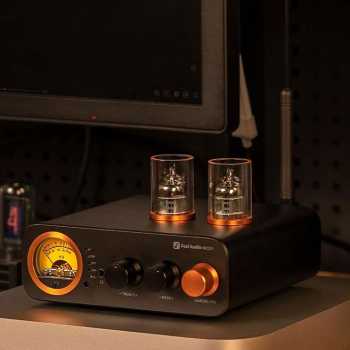 Gambar produk Fosi Audio Amplifier Tube Bluetooth DAC TPA3221 with VU Meter - MC331