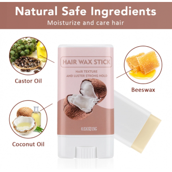Gambar produk LALUNA Penata Rambut Hair Wax Stick Styling Pomade Breaking 15G Coconut - L65