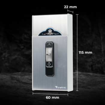 Gambar produk Firetric Kotak Rokok Korek Elektrik Cigarette Lighter 20 Slot - A-15