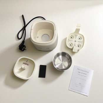 Gambar produk ONE MORE Alat Rebus Telur Elektrik Mini 4 Slot Egg Steamer 220V 300W - LG-803
