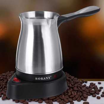 Gambar produk SOKANY Teko Listrik Pemanas Kopi Turkish Coffee Maker 600W 500ml - SK-214