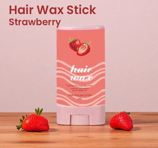 Gambar produk LALUNA Penata Rambut Hair Wax Stick Styling Pomade Breaking 15G Strawberry - L65