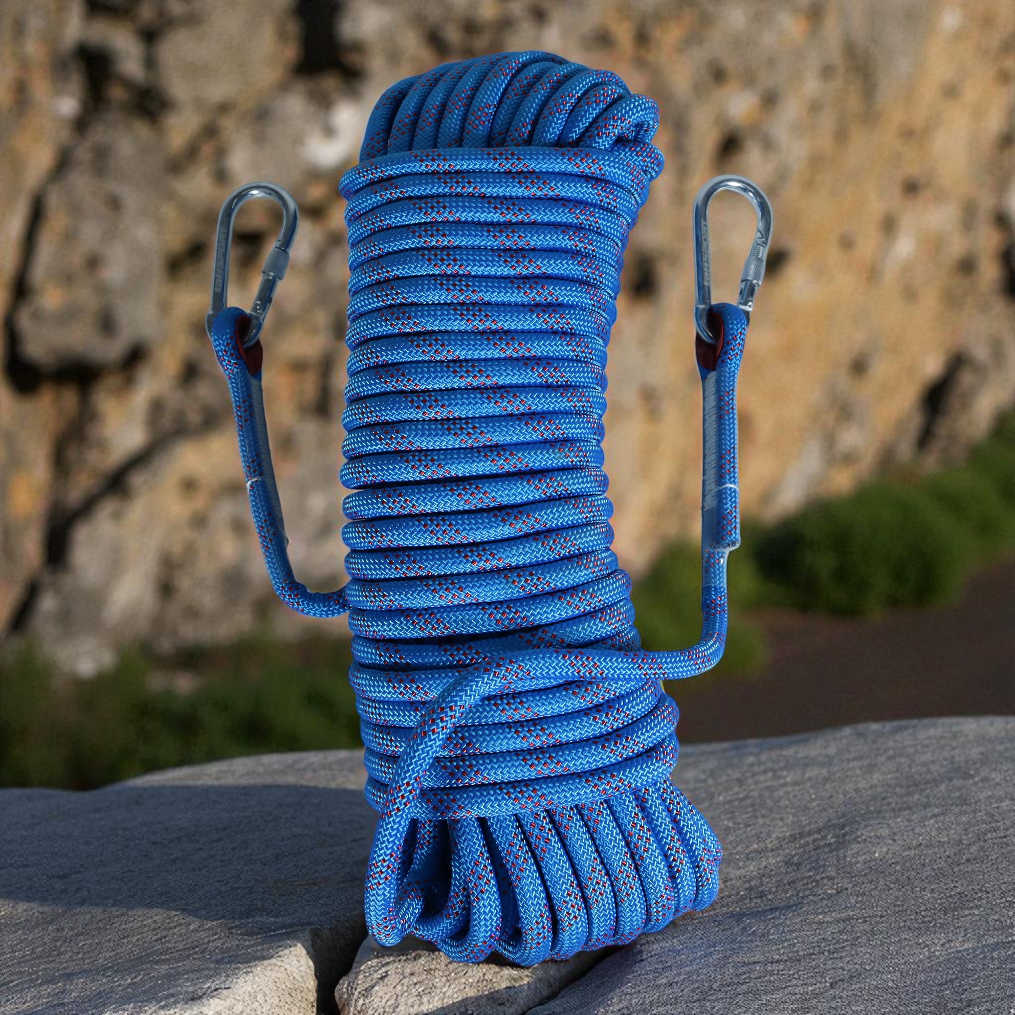 Gambar produk TaffSPORT Tali Panjat Tebing Climbing Rope Outdoor Darurat 12mm 10M - HW13