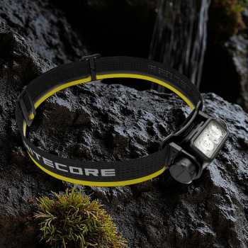 Gambar produk NITECORE Headlamp LED Senter Kepala Lightweight IP68 1400 Lumens - NU43