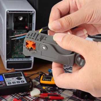 Rotary Coaxial Cable Stripper Cutter - RG58