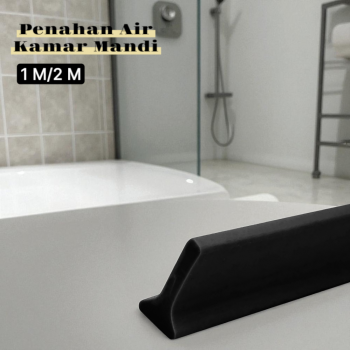 ALHOMEW Penahan Air Kamar Mandi WC Water Stopper Silikon Strip - AHW58