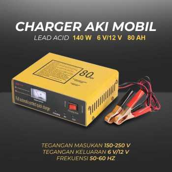 UrbanRoad Charger Aki Mobil Motor Intelligent Battery Charger 6V/12V - MF1