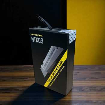 Gambar produk NITECORE Pisau Cutter Quick Change Blade Utility Knife Titanium Alloy - NTK09