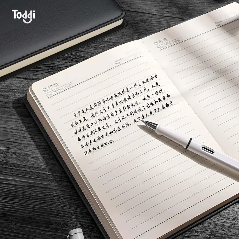 Gambar produk Toddi Buku Jurnal Hardcover Notebook Diary 72GSM 180 Halaman Grid - 1623