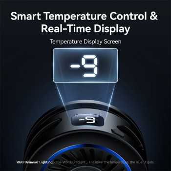 Gambar produk TELESIN Smartphone Cooling Fan Wireless Charging Kipas Pendingin 27W - P9-MPR-01-P