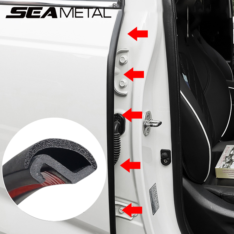 Gambar produk SEAMETAL Karet Pelindung Pintu Mobil Rubber Strip Soundproof 2M - SMT-2