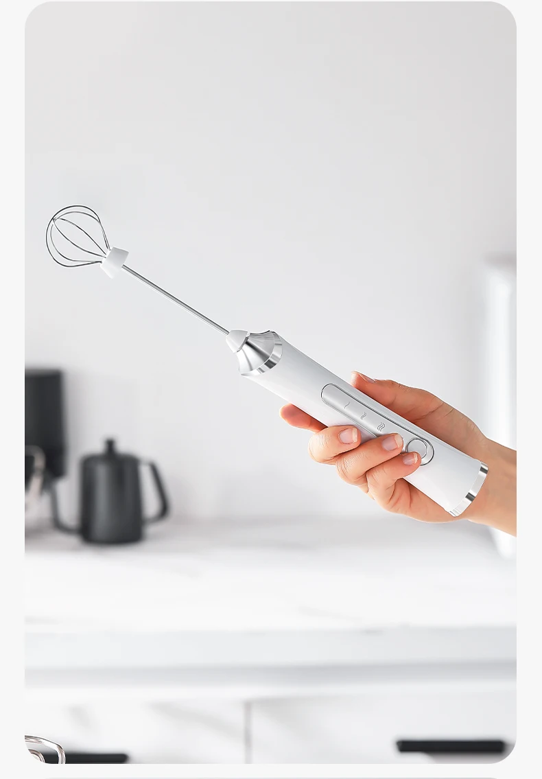 Gambar produk FMA Hand Mixer Mini Pengocok Telur Kopi Milk Frother 1200mAh - FM-NPQ