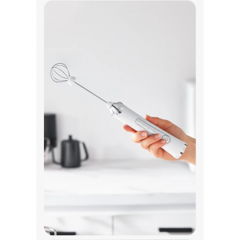 Gambar produk FMA Hand Mixer Mini Pengocok Telur Kopi Milk Frother 1200mAh - FM-NPQ