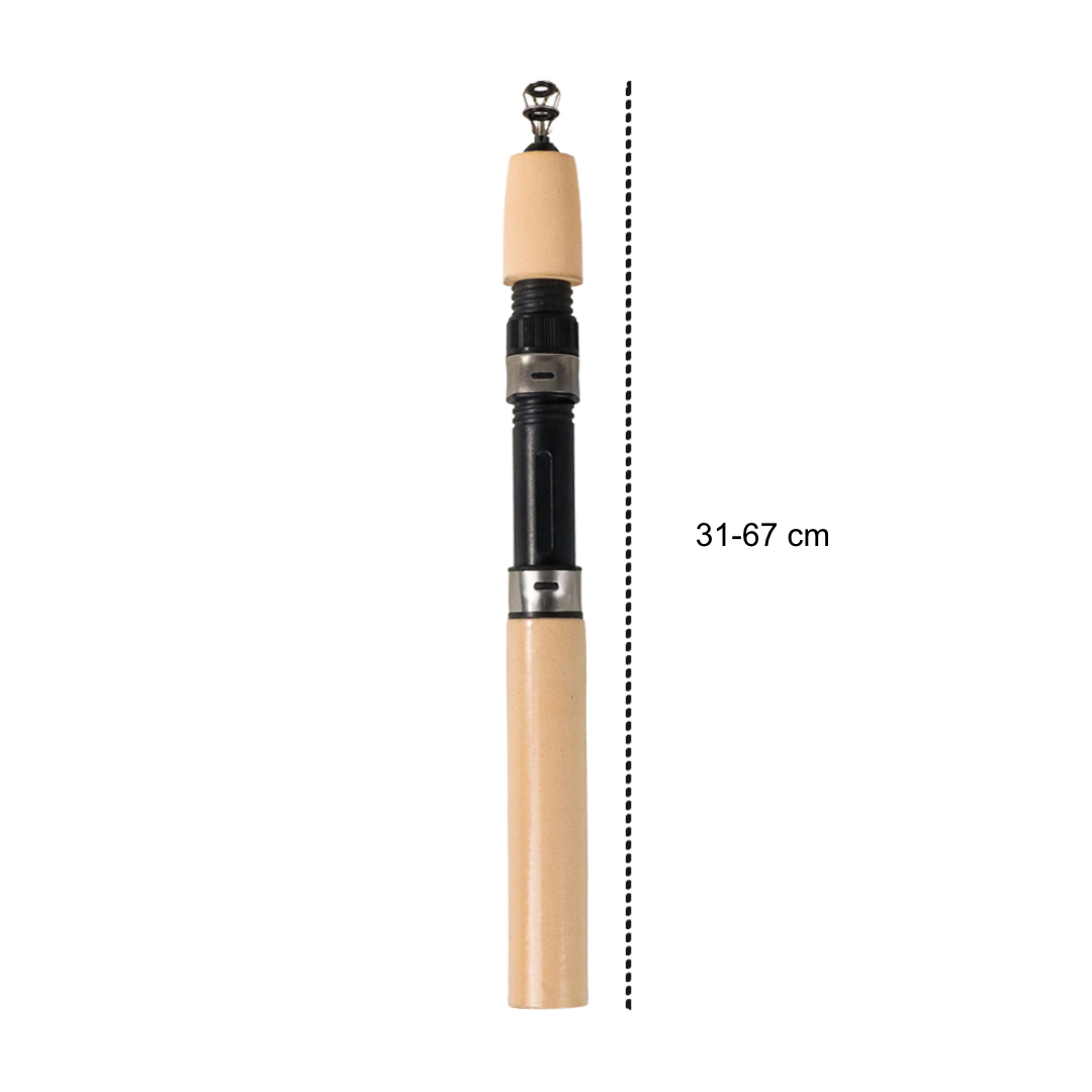 Gambar produk TaffSPORT Joran Pancing Portable Spinning Telescopic Fishing Rod 67cm - SX-284