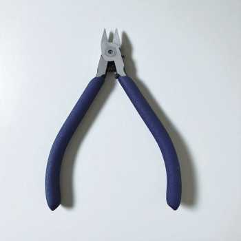 Gambar produk RUITOOL Tang Pemotong Miniatur Plastik Gunpla Nipper Plier Double Edge - RT12